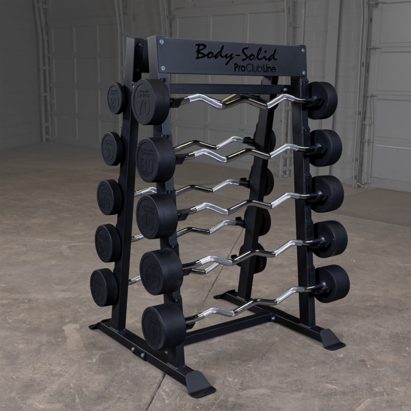 Body-Solid SBBR100 Fixed Weight Barbell Rack